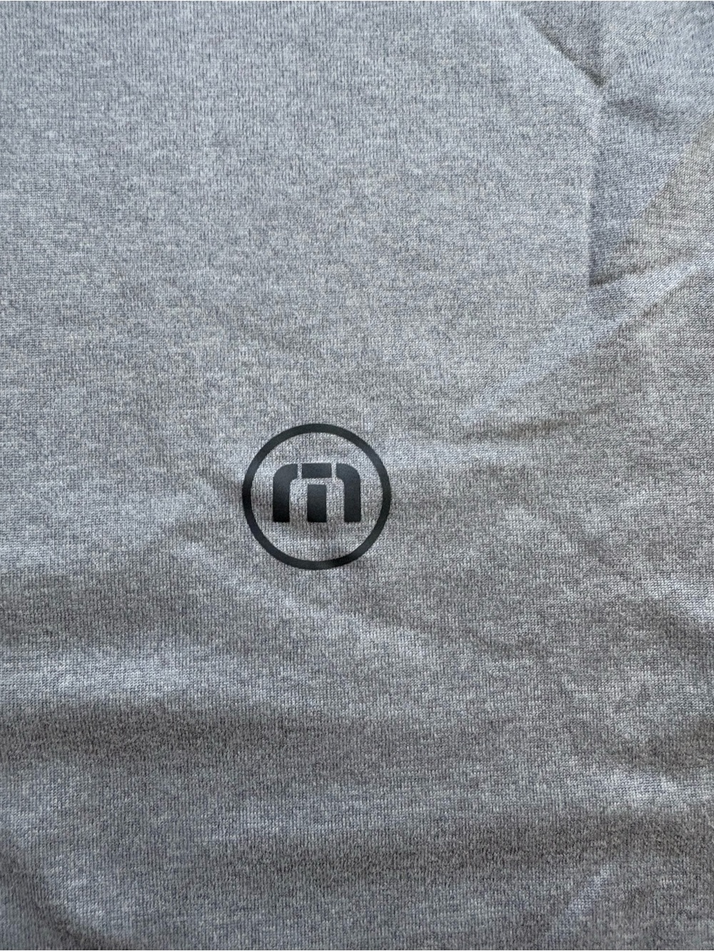 Travis Mathew Men’s Long Sleeve T-Shirt Heater Series XL Gray Solid - Picture 3 of 4